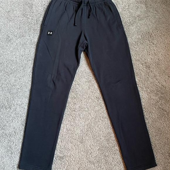 Under Armor Sweat Pants Joggers Black Small - Picture 6 of 6